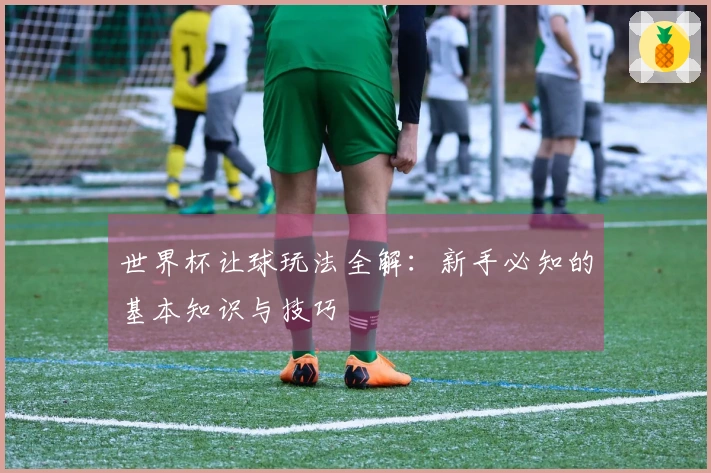 世界杯让球玩法全解：新手必知的基本知识与技巧