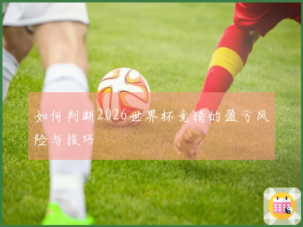 如何判断2026世界杯竞猜的盈亏风险与技巧