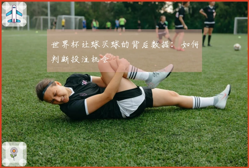 世界杯让球买球的背后数据：如何判断投注机会